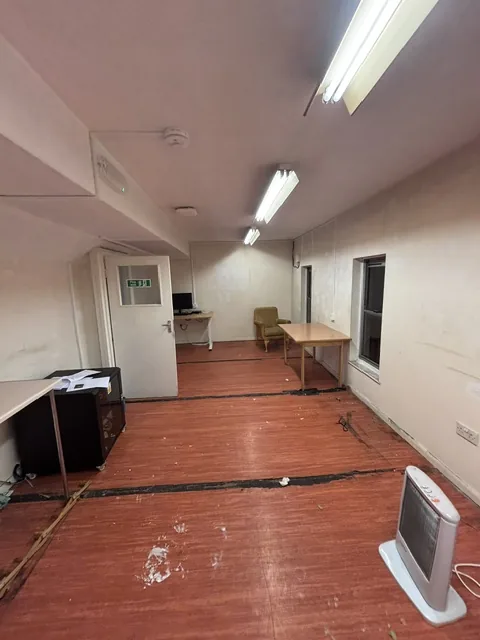 Asbestos artex removal from plasterboard walls in Bellingham